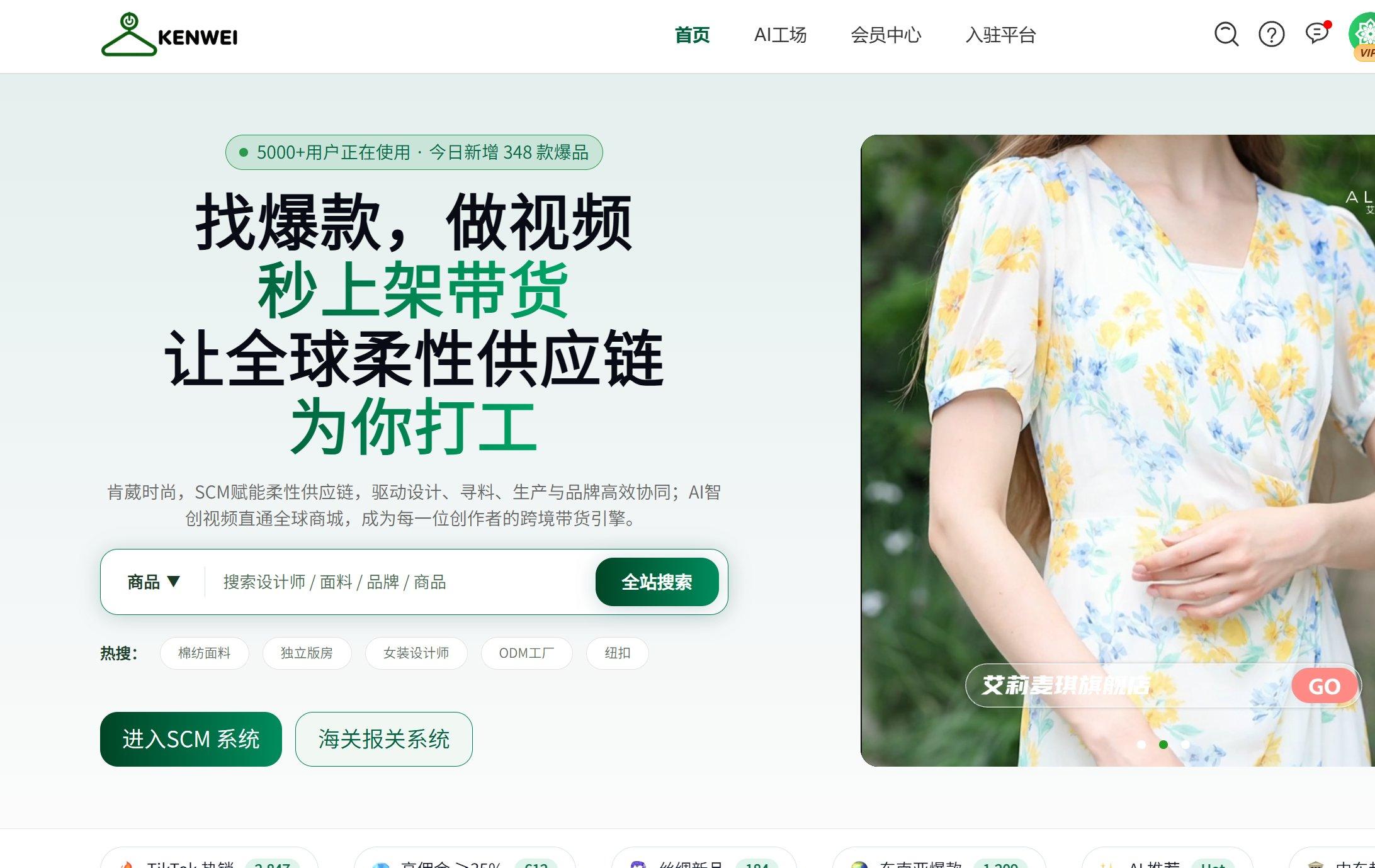 肯葳AI+OPC轻资产跨境电商出海